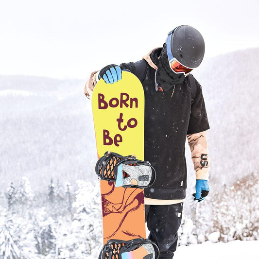 Сноуборд скин Born To Be Crazy