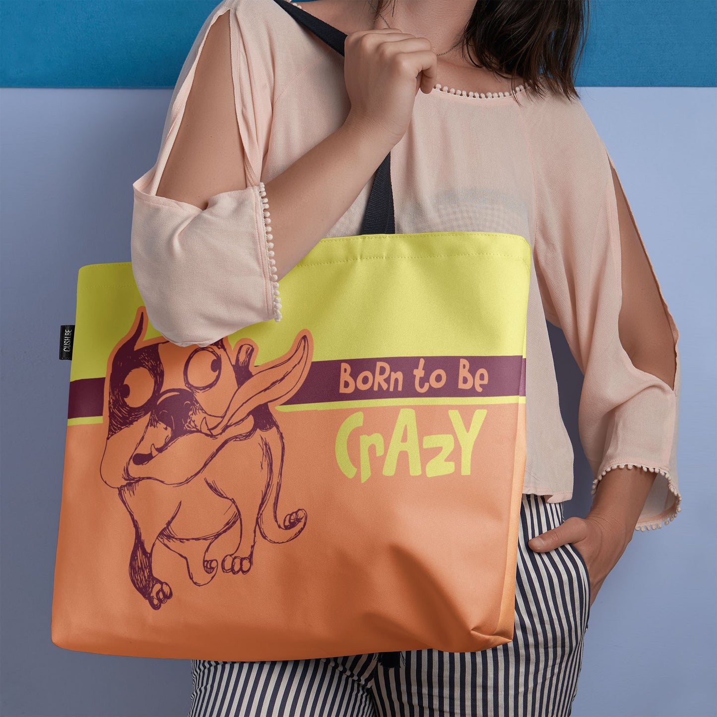 Голяма чанта Born To Be Crazy