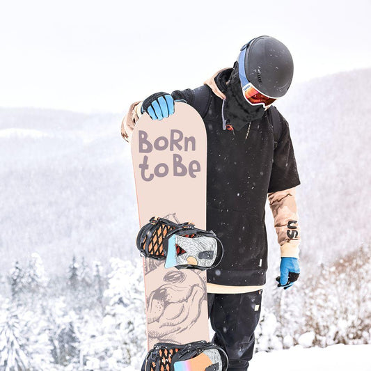 Сноуборд скин Born To Be Lazy