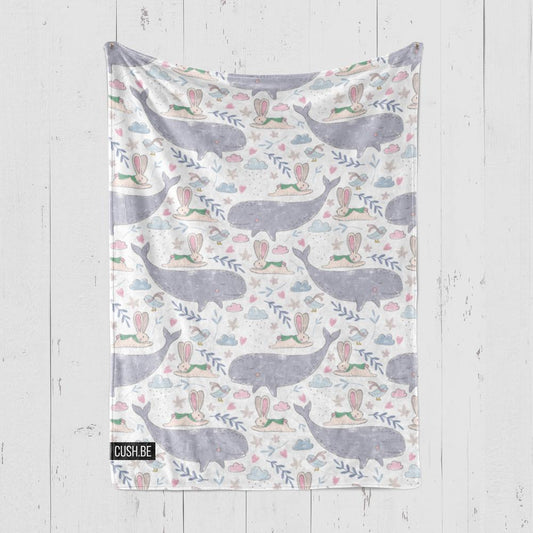 Одеяло Птица кацнала на кит