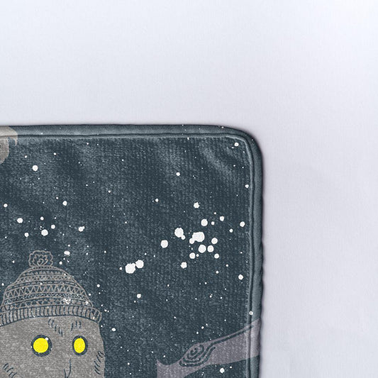 Плажна кърпа Совите знаят