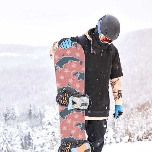 Сноуборд скин Сънят на косатката