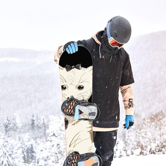 Сноуборд скин Фокси Пост-пънк