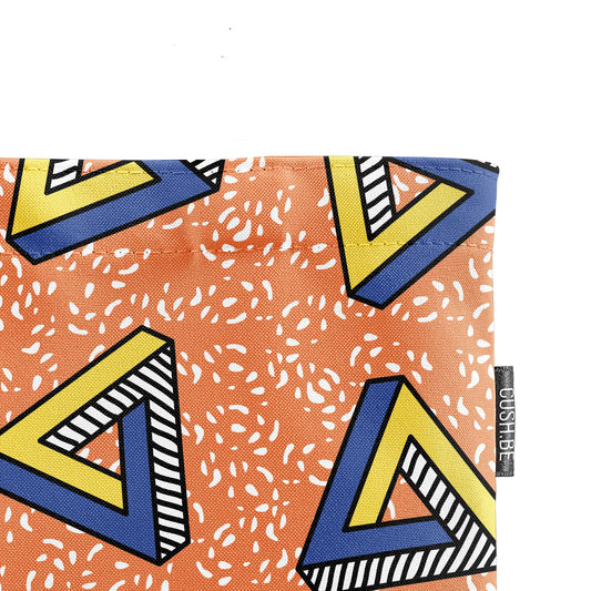 Голяма чанта Безкрайност в портокал