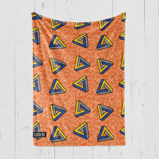 Одеяло Безкрайност в портокал