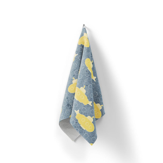 Домашна кърпа Жълти подводници