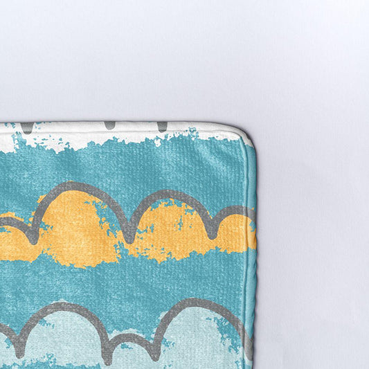 Плажна кърпа Тези сладки облаци