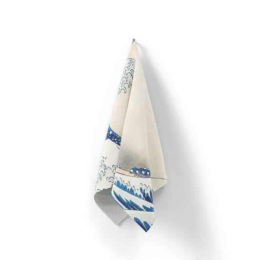 Домашна кърпа Голямата вълна край Канагава на Кацушика Хокусай