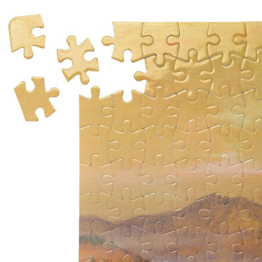 Пъзел Гейзерът Екселсиор в Йелоустоун на Томас Моран