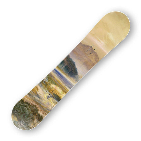 Сноуборд скин Гейзерът Екселсиор в Йелоустоун на Томас Моран