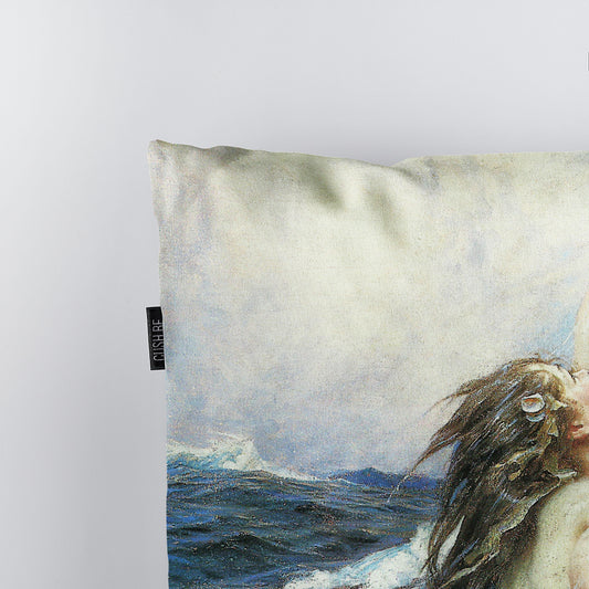 Възглавница Летящи риби на Хърбърт Джеймс Дрейпър