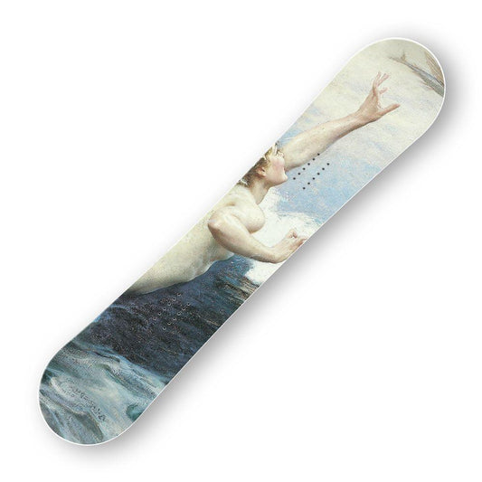 Сноуборд скин Летящи риби на Хърбърт Джеймс Дрейпър