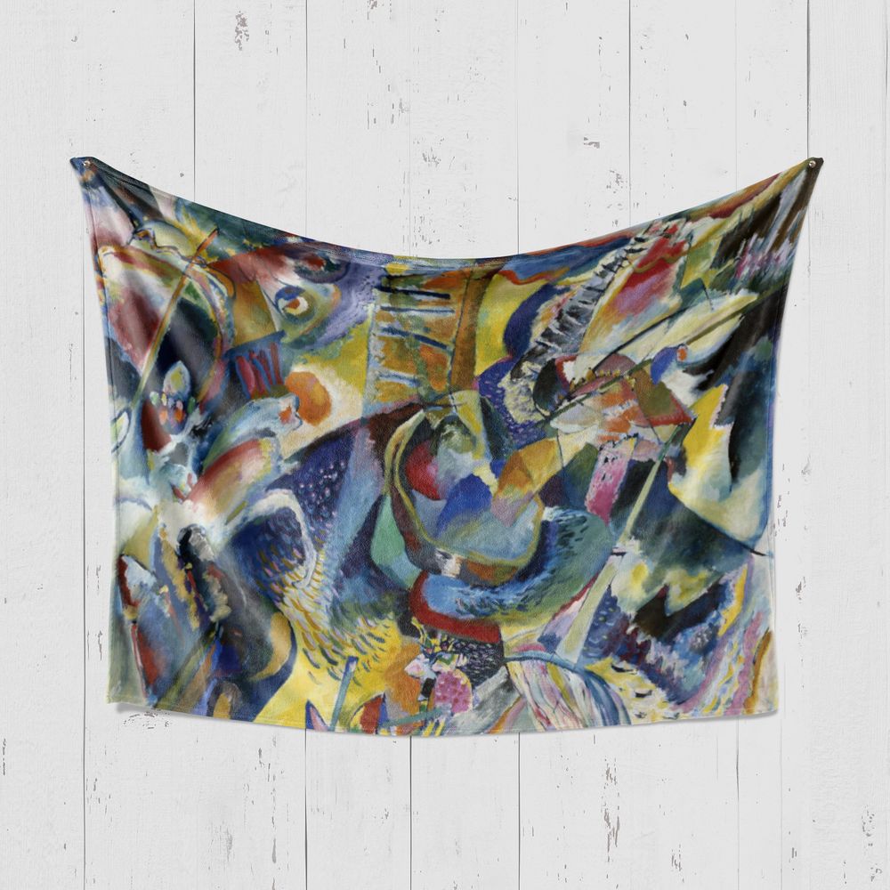 Одеяло Импровизация пролом на Василий Кандински