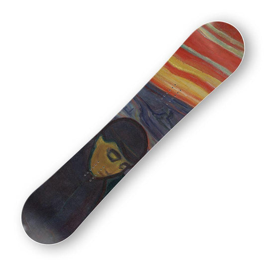 Сноуборд скин Отчаяние на Едвард Мунк