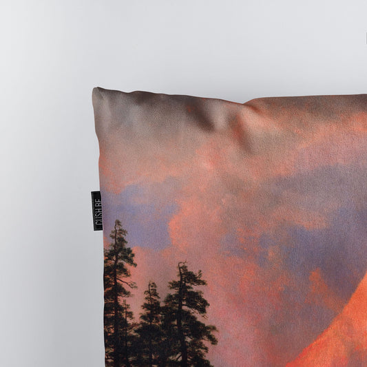 Възглавница Изгрев над Матерхорн на Алберт Бийрщат