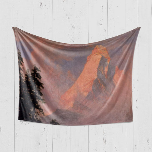 Одеяло Изгрев над Матерхорн на Алберт Бийрщат