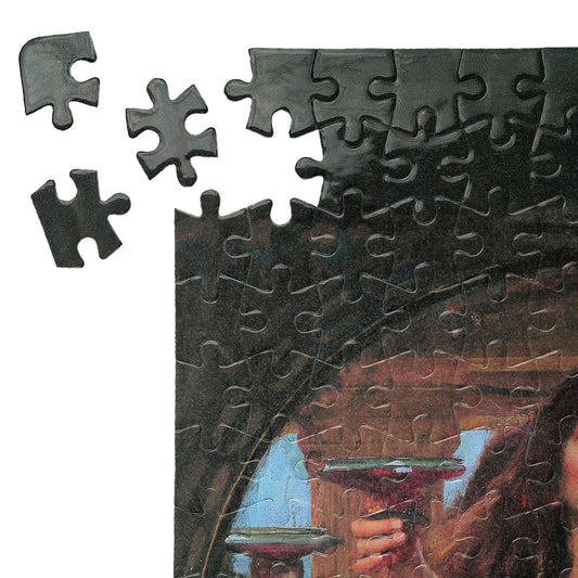 Пъзел Цирцея предлага купата на Одисей на Джон Уотърхауз