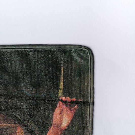 Плажна кърпа Цирцея предлага купата на Одисей на Джон Уотърхауз