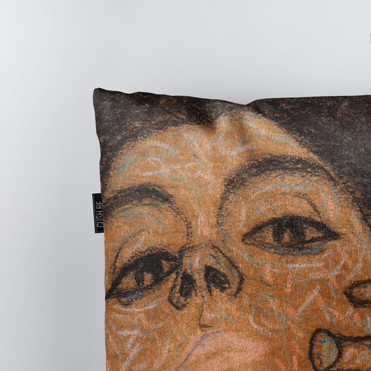 Възглавница Глава на жена на Егон Шиле