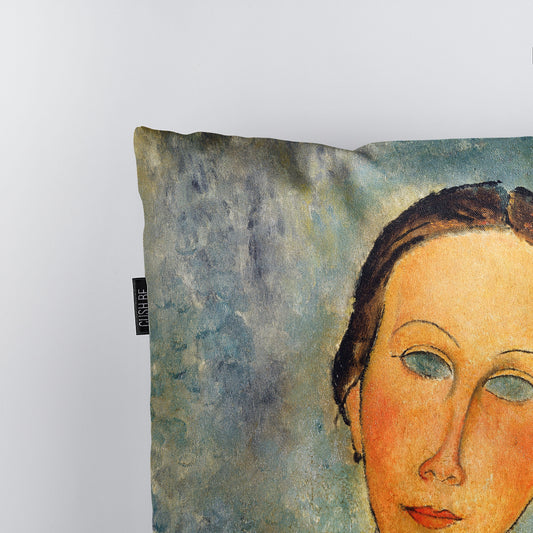 Възглавница Момиче в моряшка блуза на Амедео Модиляни