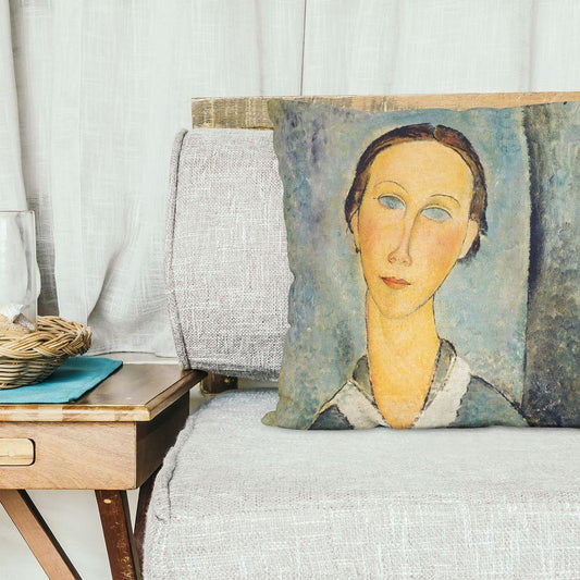 Възглавница Момиче в моряшка блуза на Амедео Модиляни