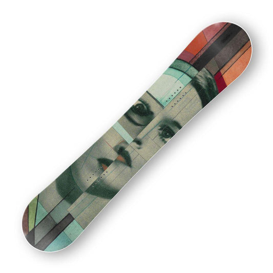 Сноуборд скин Колаж 150те листа на Карл Винер