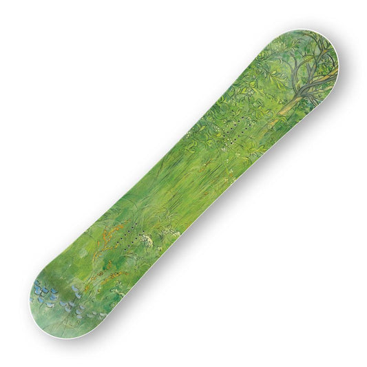 Сноуборд скин Керсти на поляната на Карл Ларсон