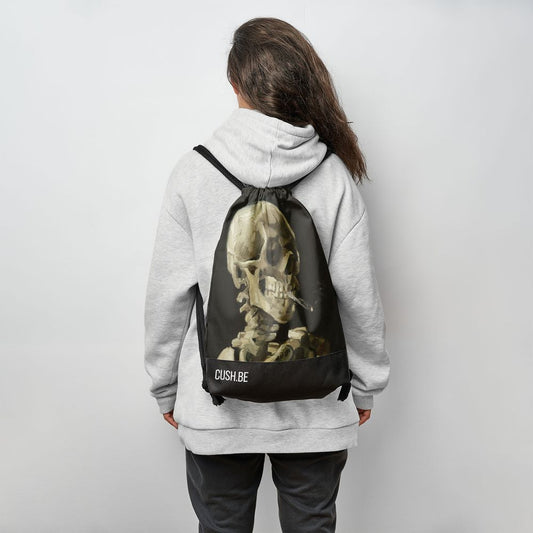 Мешка Череп с горяща цигара на Винсент ван Гог