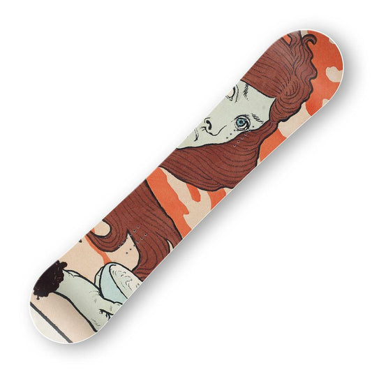 Сноуборд скин Хвърлящата киселина на Йожен Грасе