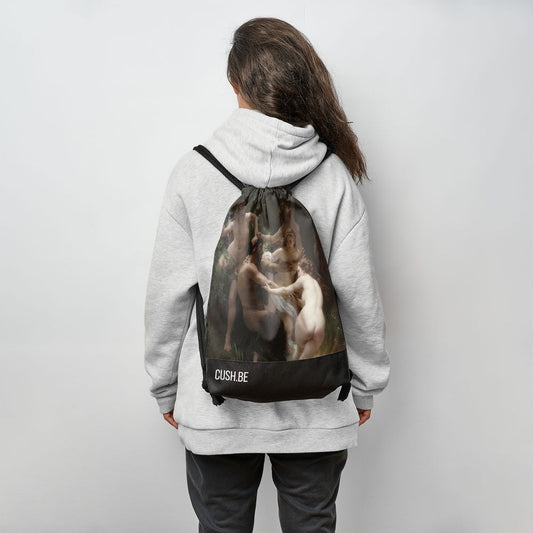 Мешка Нимфи и сатир на Уилиям-Адолф Бугеро