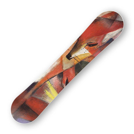 Сноуборд скин Лисиците на Франц Марк