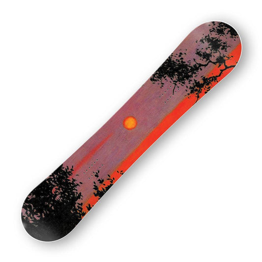 Сноуборд скин Залез на Феликс Валотон