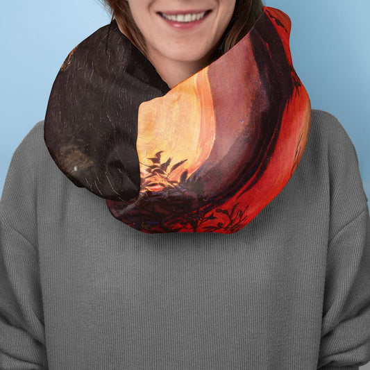 Шал Вечерно сияние на Харолд Солберг