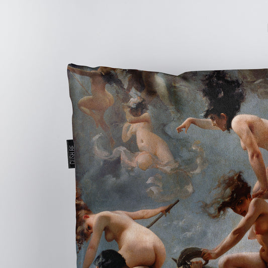 Възглавница Вещици се събират за Сабат на Луис Рикардо Фалеро