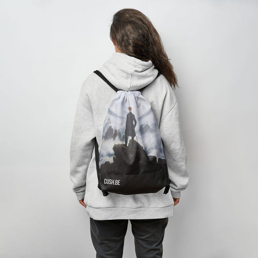 Мешка Странник над море от мъгла на Каспар Давид Фридрих