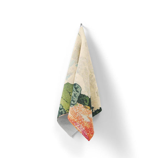 Домашна кърпа Връх Фуджи на Кавасе Хазуи