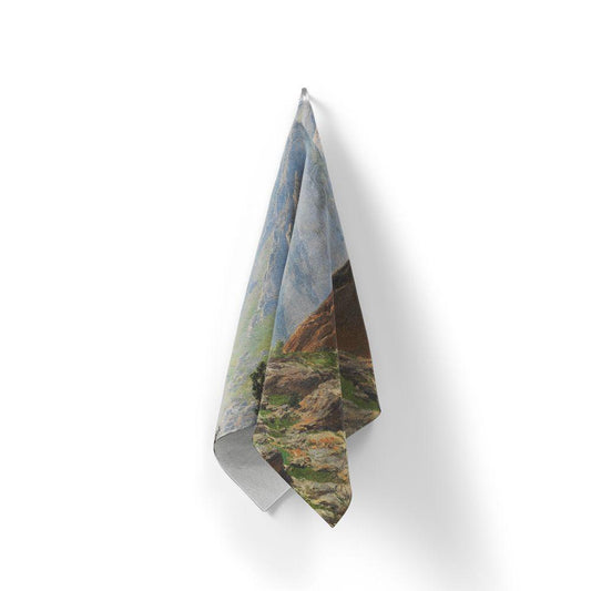 Домашна кърпа Лос Пикос де Еуропа на Карлос де Хаес