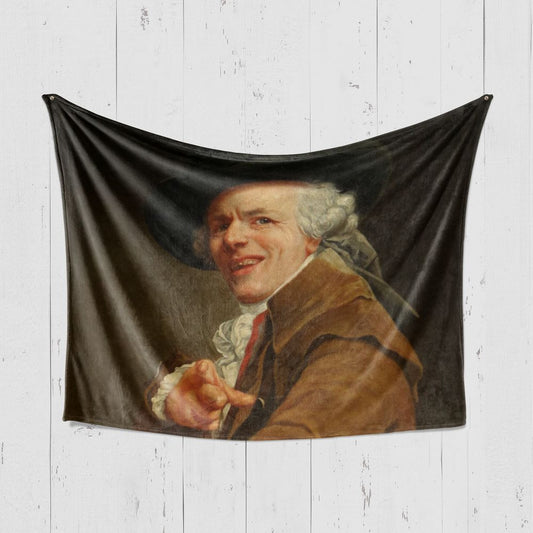 Одеяло Автопортрет на художникa на Жозеф Дюкро