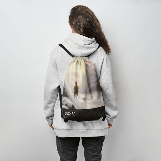 Мешка Саами на ски в северно сияние на Франц Дидрик Бо