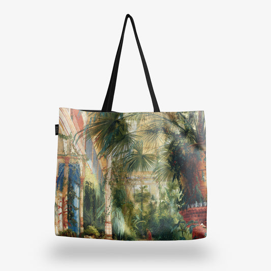 Голяма чанта Интериор на дом с палми на Карл Блехен