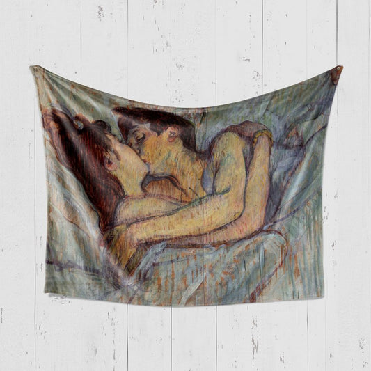Одеяло Целувка на Анри дьо Тулуз-Лотрек