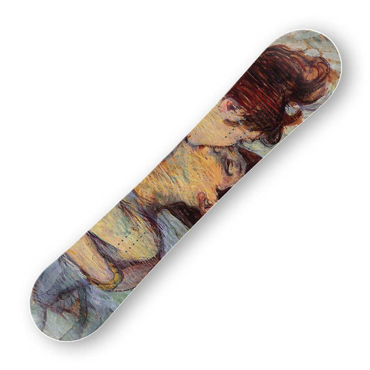 Сноуборд скин Целувка на Анри дьо Тулуз-Лотрек