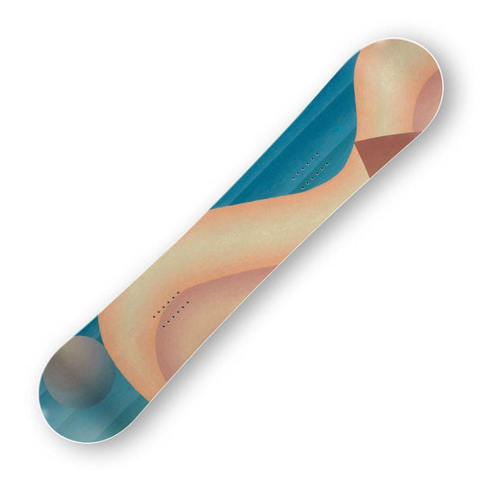 Сноуборд скин Композиция 61 на Стюарт Уолкър