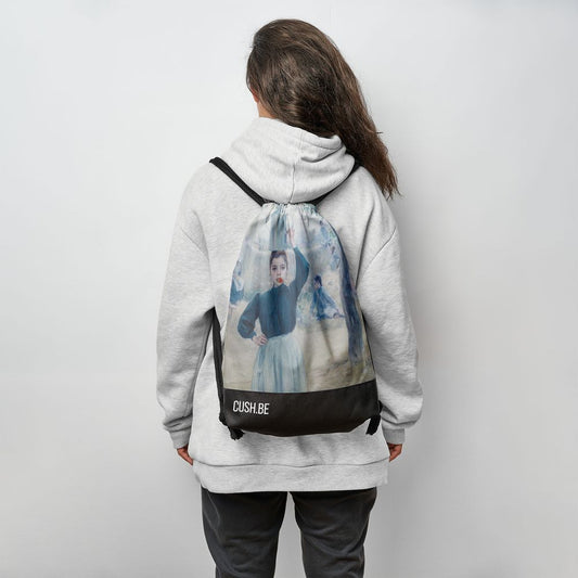 Мешка Селско момиченце с карамфил на Адолфо Гиард