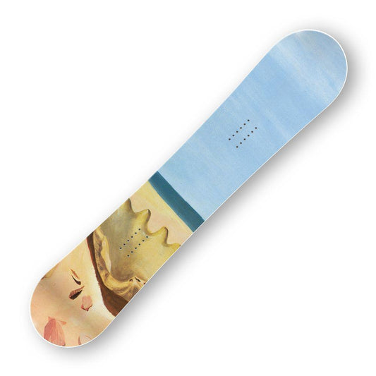 Сноуборд скин Море и коса светлина на Мигиши Котаро