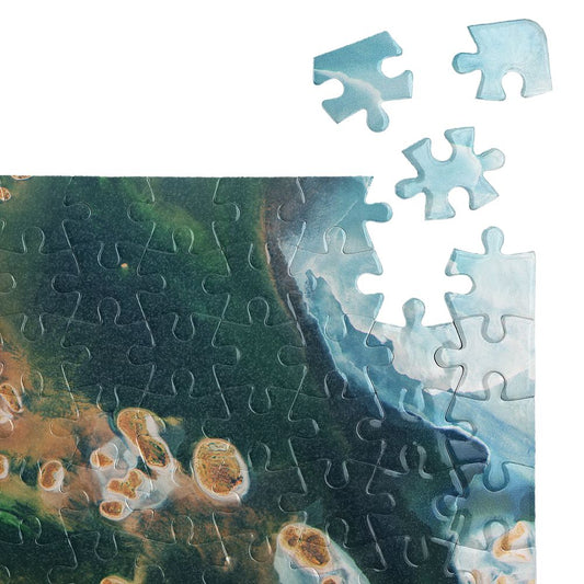 Пъзел Езерото Маккей в Австралия