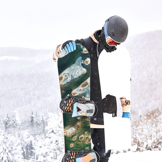 Сноуборд скин Езерото Маккей в Австралия