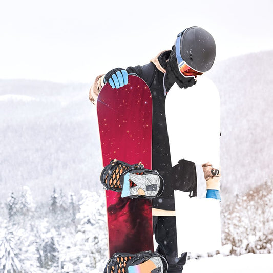 Сноуборд скин Мъглявина Конска глава