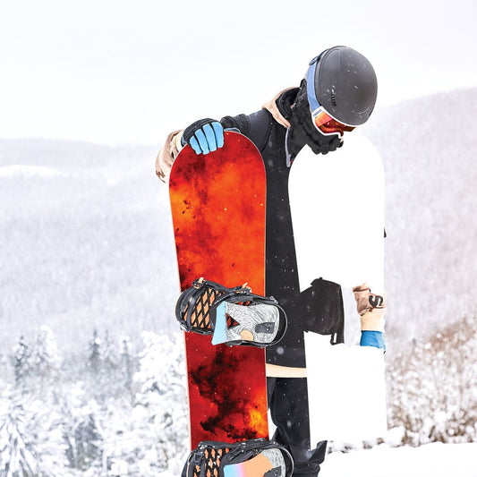 Сноуборд скин Мъглявина Розета