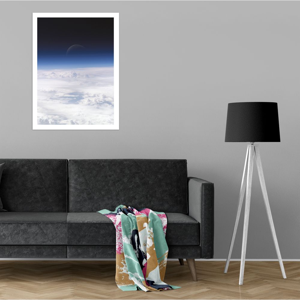 Плакат Покривът на атмосферата